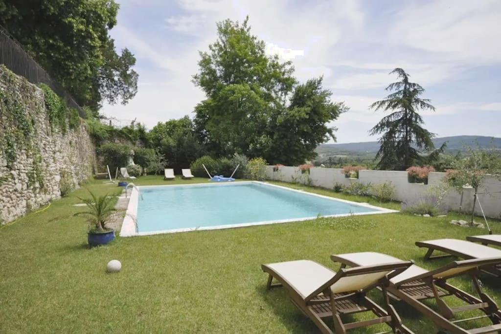 Peaceful Retreat In Drome Provencale Castel Leilighet Montboucher-sur-Jabron Eksteriør bilde